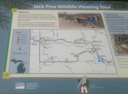 Jack Pine Wildlife Trail Map July 2019
