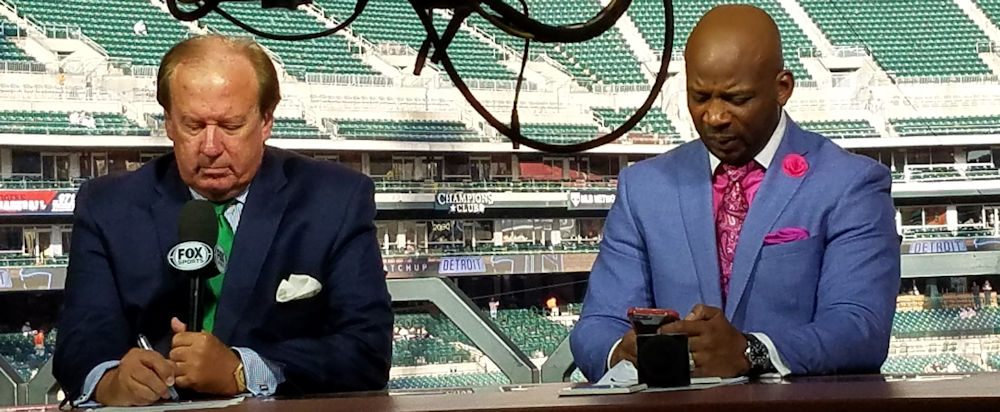 John Keating and Craig Monroe at Comerica Park September 21st 2018 John Keating and Craig Monroe at Comerica Park September 21st 2018